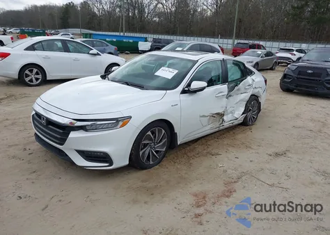 2021 Honda Insight Touring из США, поврежденный, VIN 19XZE4F94ME005964